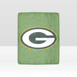 Green Bay Packers Blanket Lightweight Soft Microfiber Fleece