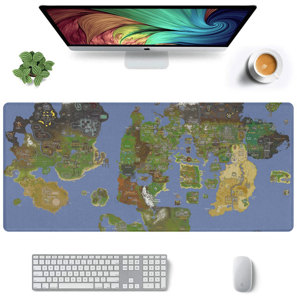 Runescape Full World Map Gaming Mousepad.png