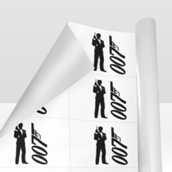 James Bond 007 Gift Wrapping Paper 58"x 23" (1 Roll)