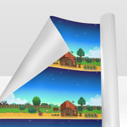 Stardew Valley Gift Wrapping Paper 58"x 23" (1 Roll)