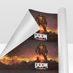 DOOM Eternal Gift Wrapping Paper 58"x 23" (1 Roll)