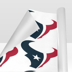 Houston Texans Gift Wrapping Paper 58"x 23" (1 Roll)