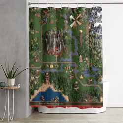 Heroes of Might and Magic Shower Curtain