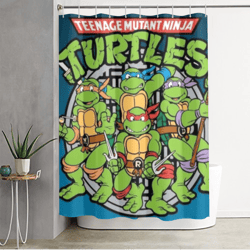 Ninja Turtles Shower Curtain