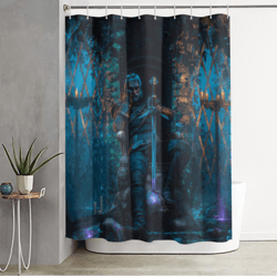 Geralt Of Rivia The Witcher Shower Curtain