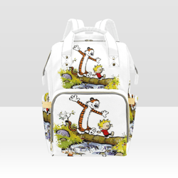 Calvin and Hobbes Diaper Bag Backpack