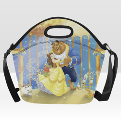 Beauty And The Beast Neoprene Lunch Bag, Lunch Box