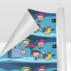 Fairly Oddparents Gift Wrapping Paper 58"x 23" (1 Roll)