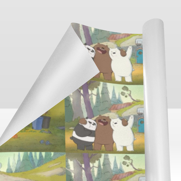 We Bare Bears Gift Wrapping Paper.png
