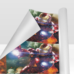 Iron Man Wrapping Paper 58"x 23" (1 Roll)