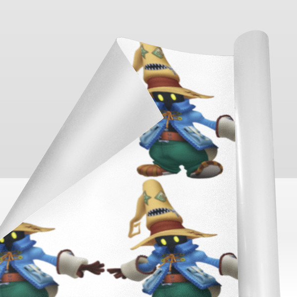 Black mage Vivi Gift Wrapping Paper.png
