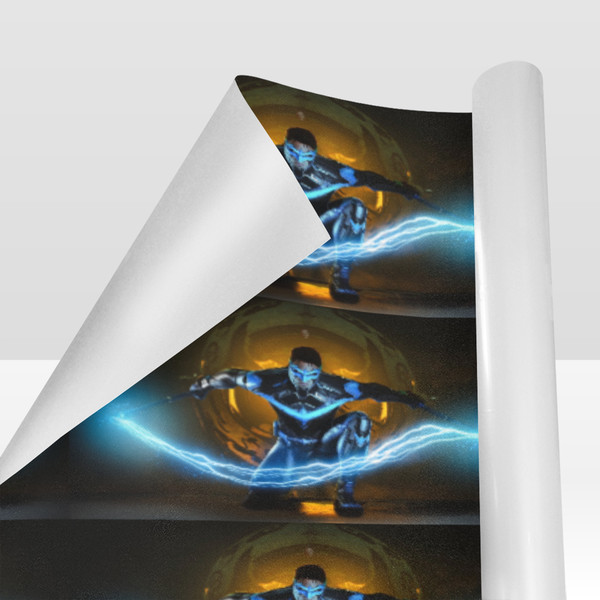 Nightwing Gift Wrapping Paper.png