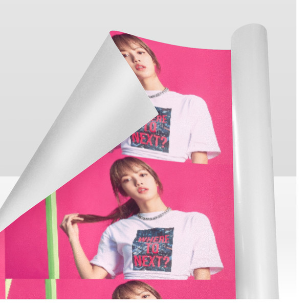 Lisa Blackpink Gift Wrapping Paper.png