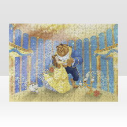 Beauty And The Beast Jigsaw Puzzle Wooden