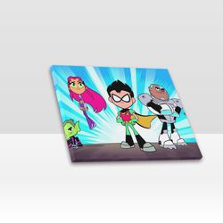 Teen Titans Frame Canvas Print