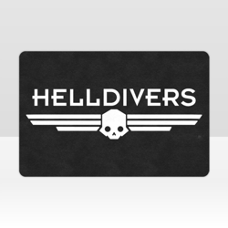 Helldivers game DoorMat