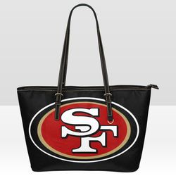 San Francisco 49ers Leather Tote Bag