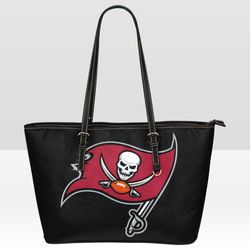 Tampa Bay Buccaneers Leather Tote Bag