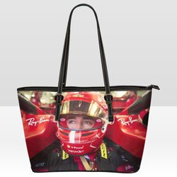 Charles Leclerc Leather Tote Bag