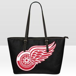 Detroit Red Wings Leather Tote Bag