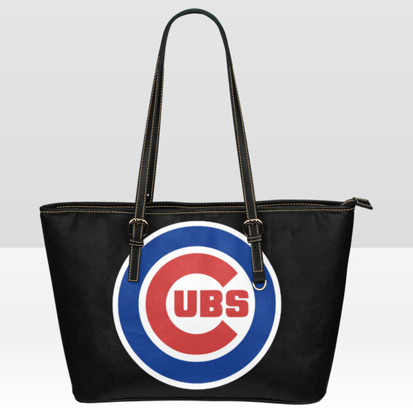 Chicago Cubs Leather Tote Bag.png