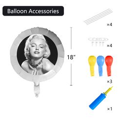 Marilyn Monroe Foil Balloon
