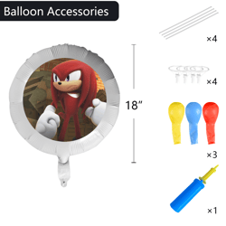 Knuckles Foil Balloon
