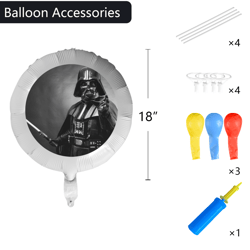 Darth Vader Foil Balloon