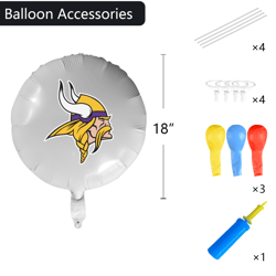 Minnesota Vikings Foil Balloon