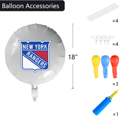 New York Rangers Foil Balloon