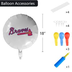 Atlanta Braves Foil Balloon