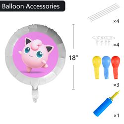 Jigglypuff Foil Balloon