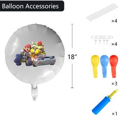 Mario Kart Foil Balloon