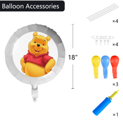Winnie Pooh Foil Balloon