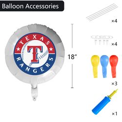 Texas Rangers Foil Balloon