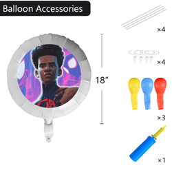 Miles Morales Foil Balloon