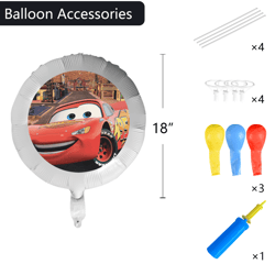 Lightning McQueen Cars Foil Balloon