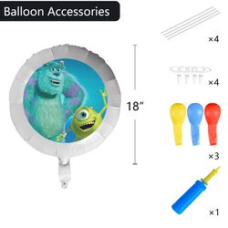 Monsters Inc Foil Balloon
