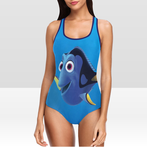 Dory Finding Nemo One Piece Swimsuit.png