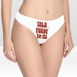 Talk Purdy To Me Lingerie Thong