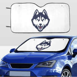 Uconn Huskies Car Sunshade