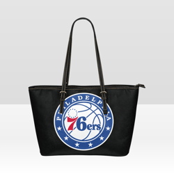 Philadelphia 76ers Leather Tote Bag