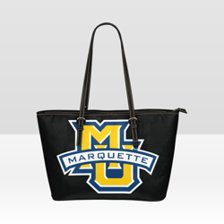 Marquette Golden Eagles Leather Tote Bag