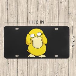 Psyduck License Plate