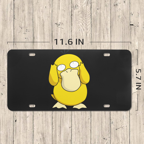 Psyduck License Plate.png