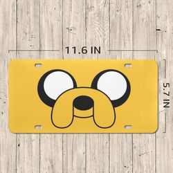 Adventure Time License Plate