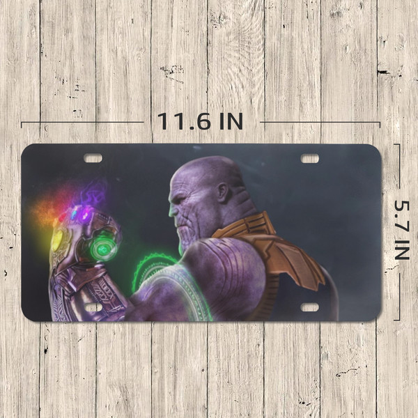 Thanos License Plate.png