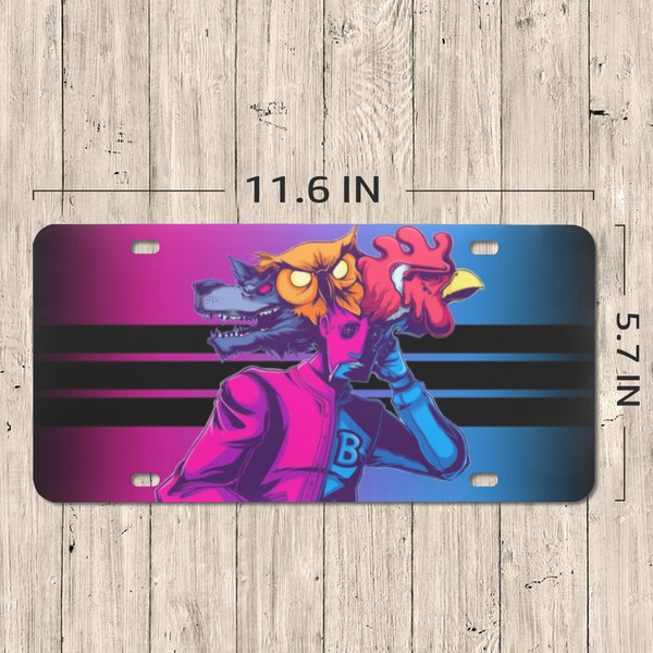 Hotline Miami License Plate.png