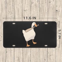 Silly Goose License Plate
