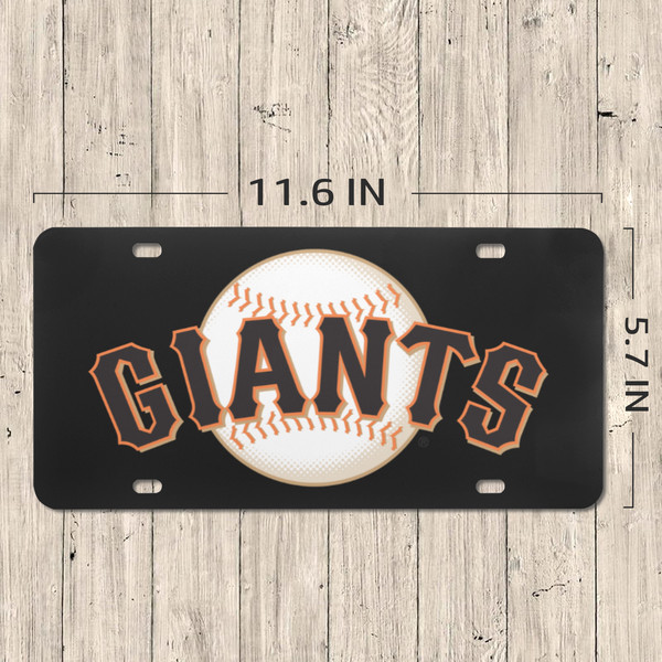 San Francisco Giants License Plate.png